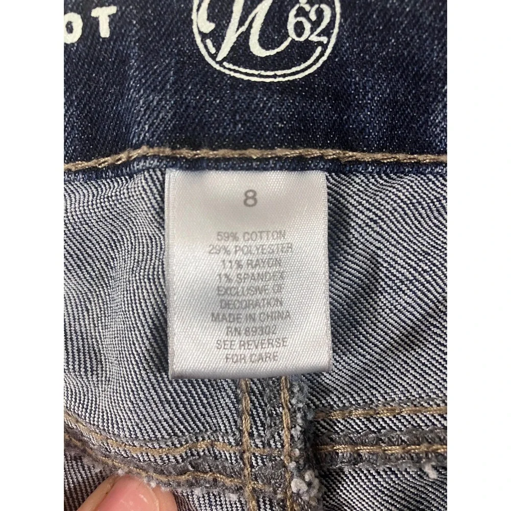 W62 Signature Fit Bootcut Jeans‎ Dark Wash Women's Size 8